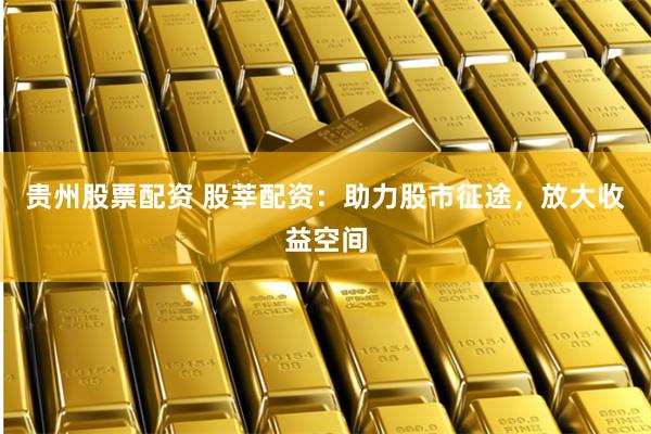贵州股票配资 股莘配资：助力股市征途，放大收益空间